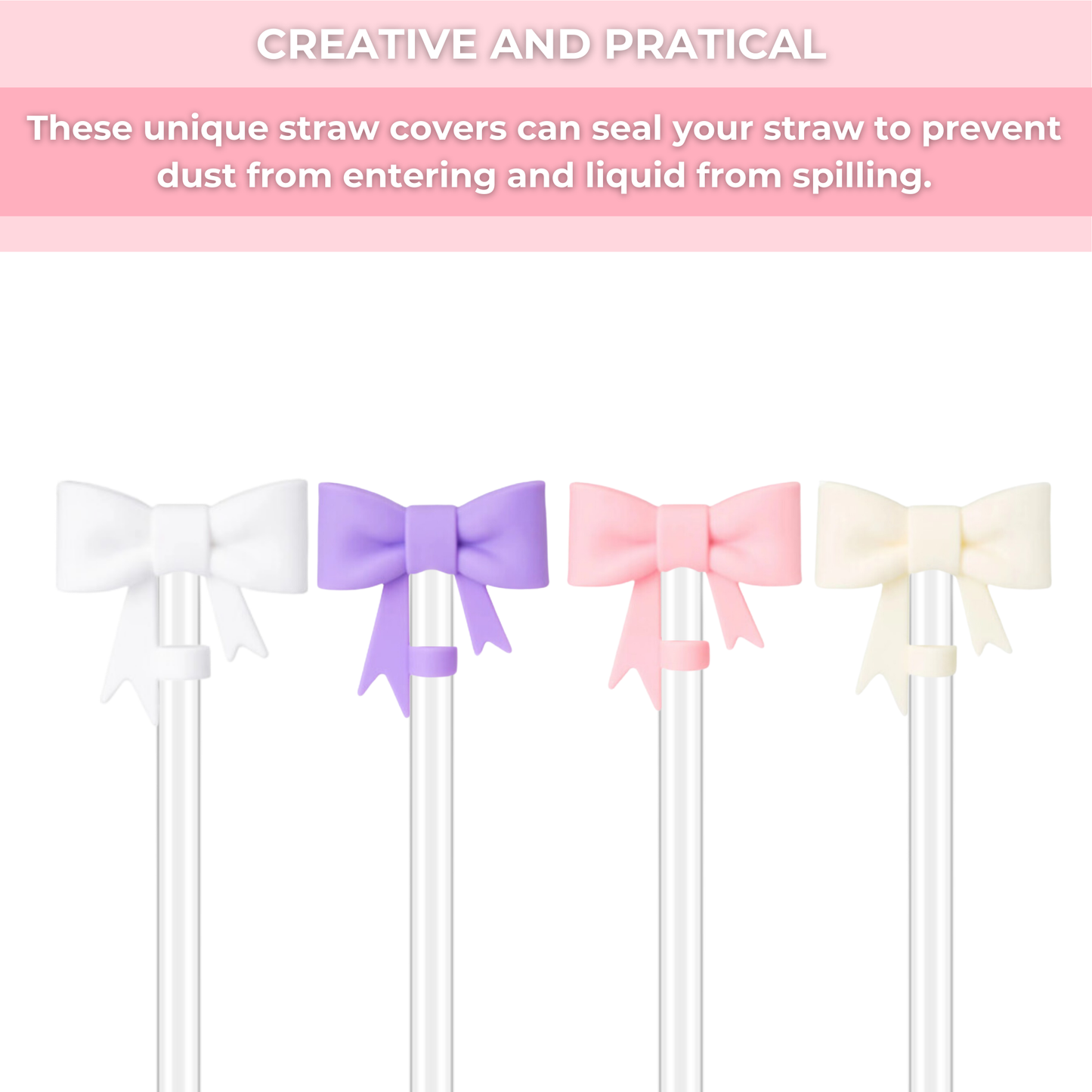 silicone straw covers