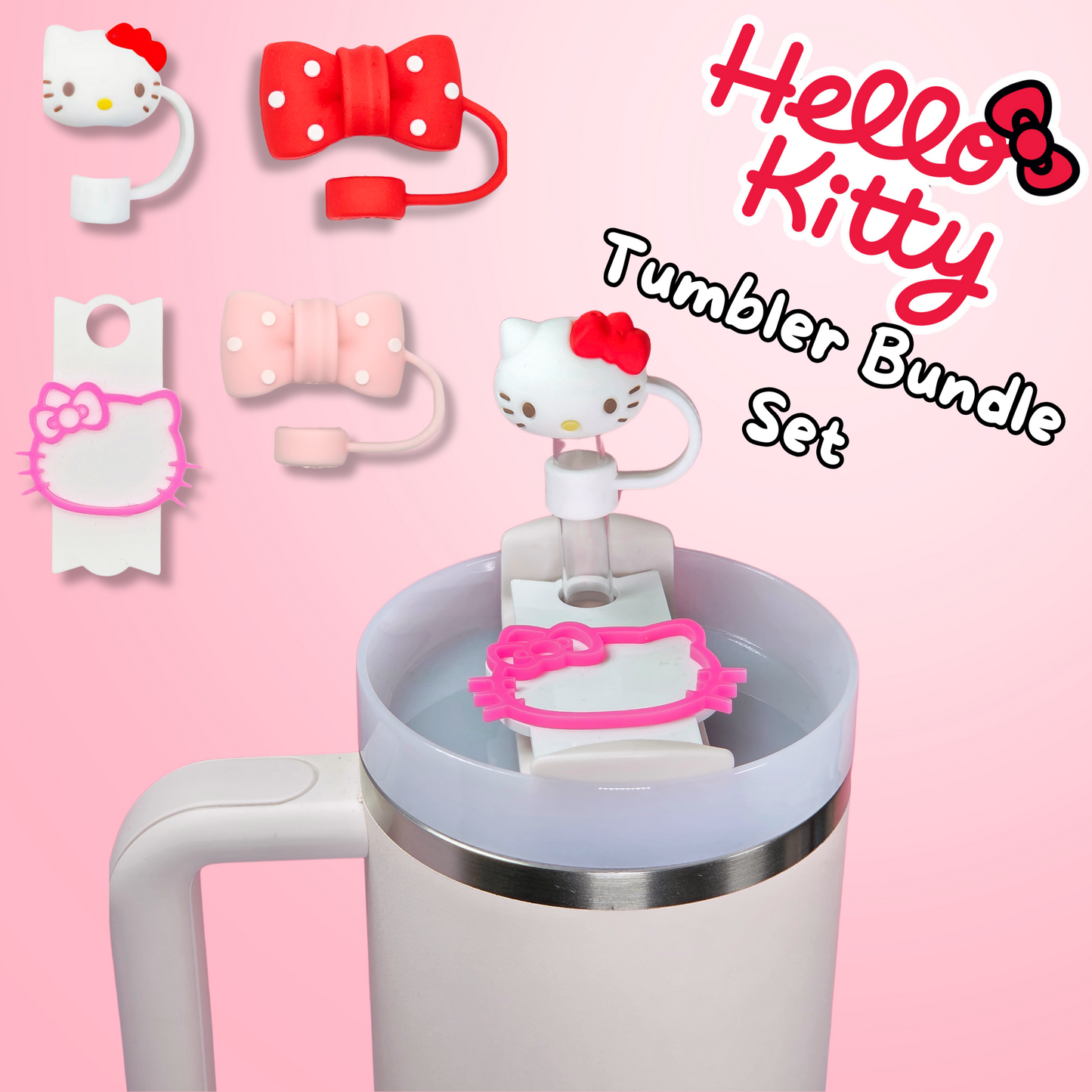 Hello Kitty Tumbler Set *FREE SHIPPING*