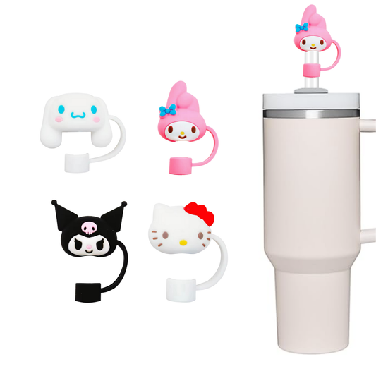 silicone straw covers